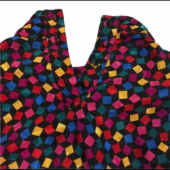 Vintage Laura & Jayne Collection Confetti Blouse - Picture 5 of 6